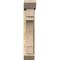 Ekena Millwork Merced Slat Rough Sawn Bracket w/ Offset Brace, Douglas Fir, 6"W x 20"D x 32"H BKT0604X20X32MRC06RDF - alternate 3